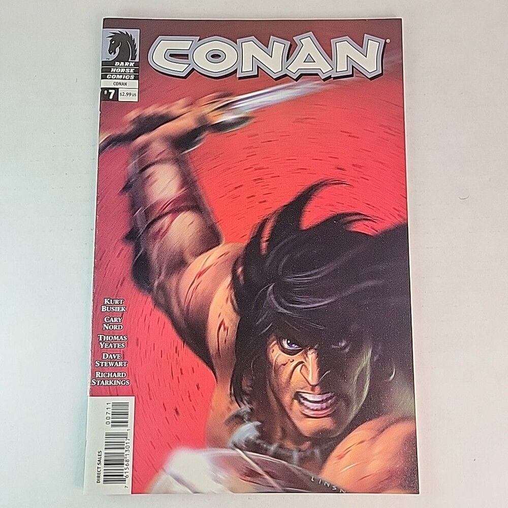 CONAN #7 DARK HORSE 2004 KURT BUSIEK JOSEPH MICHAEL LINSNER EXCELLENT CONDITION